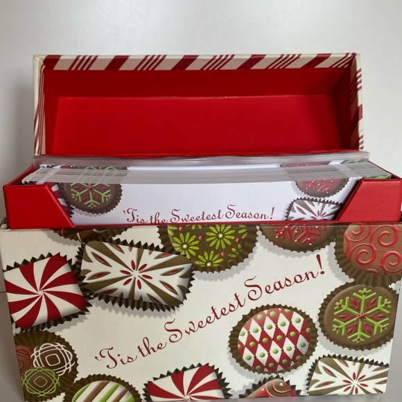 Holiday/Christmas themed Recipe Cards - Picture 2 of 6